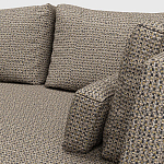 Мебельная ткань Шенилл коричневый цвет 142 см T4-54 варинант исполнения - 8 | Loft Concept в Красноярске