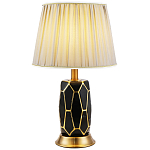 Настольная лампа с абажуром Fiorella Table Lamp Black варинант исполнения - 1 | Loft Concept в Красноярске