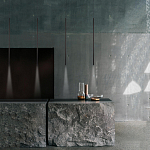 Подвсеной светильник светодиодный металлический цилиндрической формы Высота 30см Trumpet tube варинант исполнения - 6 | Loft Concept в Красноярске