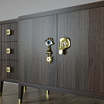 Большой Комод-буфет Elsa Dreams Walnut с ящиками варинант исполнения - 2 | Loft Concept в Красноярске