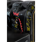 Кресло "Баския и Уорхол" Basquiat Warhol graffiti chair натуральная кожа варинант исполнения - 6 | Loft Concept в Красноярске