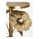 Столик приставной из металла с основанием в виде цветочной композиции Flower Arrangement Table варинант исполнения - 3 | Loft Concept в Красноярске
