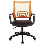 Офисное кресло с основанием из черного пластика Desk chairs Orange варинант исполнения - 2 | Loft Concept в Красноярске