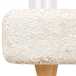 Керамический столик на деревянных ножках «Квадро» варинант исполнения - 5 | Loft Concept в Красноярске