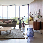 Фигурный приставной столик черного цвета AMORPHOUS варинант исполнения - 7 | Loft Concept в Красноярске