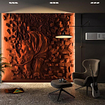 Барельеф RHINOCER варинант исполнения - 1 | Loft Concept в Красноярске