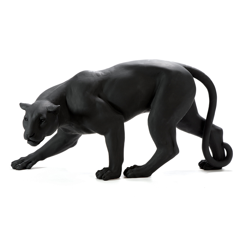 Скульптура Черная Пантера  Черный в Красноярске | Loft Concept 