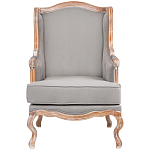 Кресло из массива бука светло-серое Solid Luxury варинант исполнения - 1 | Loft Concept в Красноярске