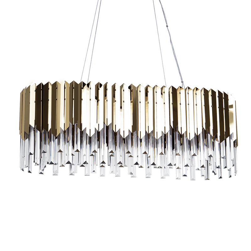 Большая многоярусная люстра Iroh Future  Золотой в Красноярске | Loft Concept 