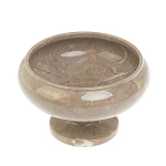 Фруктовница из натурального камня Мрамор Бежевый Natural Stone Fruit Bowls варинант исполнения - 2 | Loft Concept в Красноярске