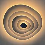 Потолочная люстра круглая многослойная Multilayering варинант исполнения - 10 | Loft Concept в Красноярске