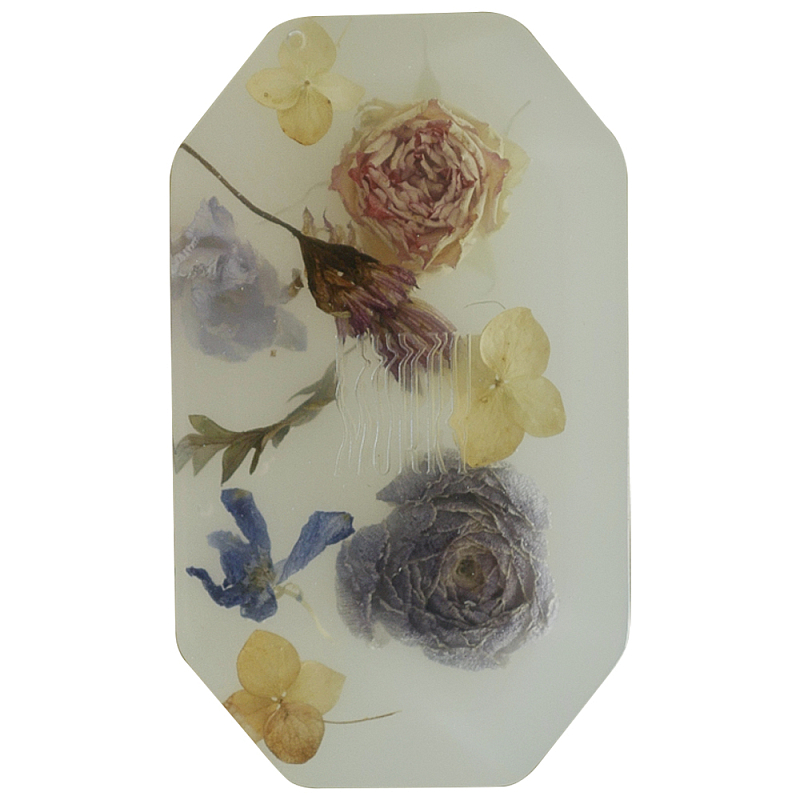 Шкатулка из эпоксидной смолы с цветами белая Epoxy Resin Flowers Box White Белый Мульти Шкатулка из эпоксидной смолы с цветами белая Epoxy Resin Flowers Box White Белый Мульти в Красноярске | Loft Concept