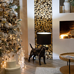 Лампа COLLECTION OF DOGS с абажуром Бультерьер варинант исполнения - 7 | Loft Concept в Красноярске