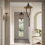 Бра настенное с прозрачным стеклянным абажуром Simple Pure Form варинант исполнения - 4 | Loft Concept в Красноярске