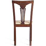 Стул деревянный с узором ручной работы Espresso варинант исполнения - 6 | Loft Concept в Красноярске