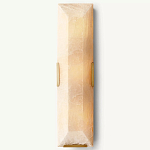 Бра прямоугольное высокое с мраморным плафоном Calling to Shine варинант исполнения - 1 | Loft Concept в Красноярске