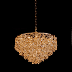 Люстра каскадная с подвесками в форме колец Galaxy of Light варинант исполнения - 2 | Loft Concept в Красноярске