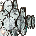 Люстра с каскадом из круглых стеклянных дисков Small Round Sequins варинант исполнения - 1 | Loft Concept в Красноярске