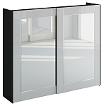 Шкаф-купе White Crystal варинант исполнения - 1 | Loft Concept в Красноярске