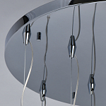 Люстра каскадная с 9-ю разноцветными стеклянными плафонами Kaleido варинант исполнения - 14 | Loft Concept в Красноярске