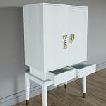 Кабинетный шкаф Elsa Dreams White с 2-мя ящиками варинант исполнения - 2 | Loft Concept в Красноярске