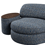 Кушетка со столиком Ulysses варинант исполнения - 6 | Loft Concept в Красноярске