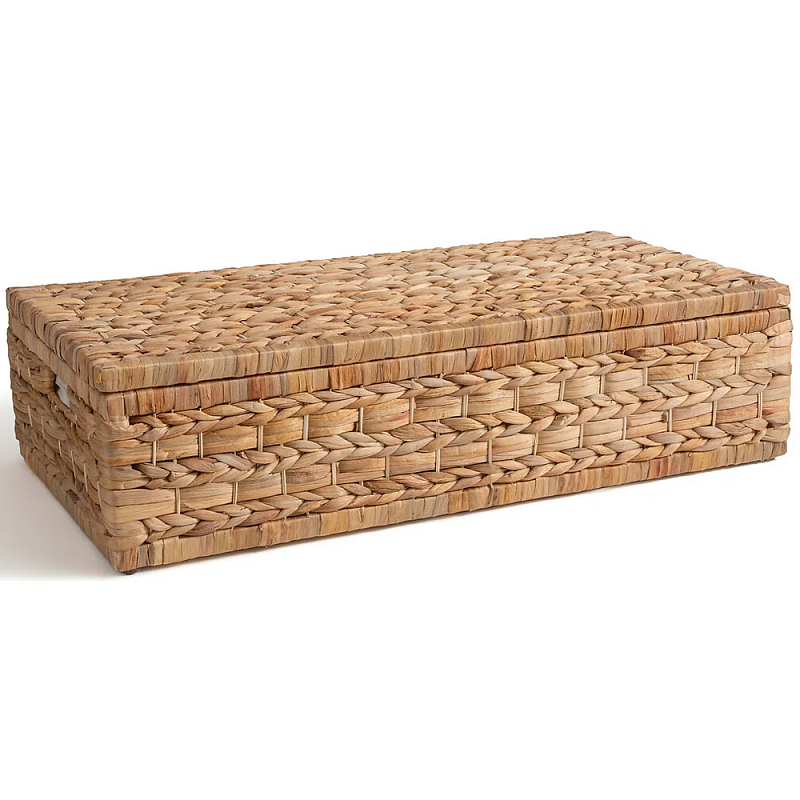 Корзина под кровать Aglae Wicker Under Bed Basket Бежевый Корзина под кровать Aglae Wicker Under Bed Basket Бежевый в Красноярске | Loft Concept