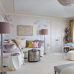 Обои ручная роспись Bamboo Special Colourway on Natural Mica metallic silk варинант исполнения - 2 | Loft Concept в Красноярске