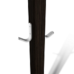 Вешалка с квадратным основанием и 4-мя металлическими крючками Industrial Metal Rust варинант исполнения - 3 | Loft Concept в Красноярске