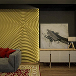 Барельеф KAIZEN варинант исполнения - 2 | Loft Concept в Красноярске