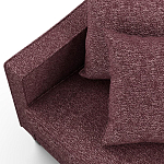 Мебельная ткань Шенилл фиолетовый цвет 138 см T4-25 варинант исполнения - 5 | Loft Concept в Красноярске