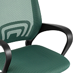 Офисное кресло с основанием из черного пластика Desk chairs Green варинант исполнения - 6 | Loft Concept в Красноярске