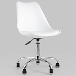 Офисный стул на металлическом основании EGGERY White варинант исполнения - 2 | Loft Concept в Красноярске
