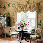 Обои ручная роспись Botanical Studies Linnaeus colourway варинант исполнения - 2 | Loft Concept в Красноярске