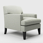 Мебельная ткань Шенилл голубой цвет 142 см T4-52 варинант исполнения - 6 | Loft Concept в Красноярске