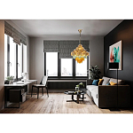 Люстра с каскадом из разноцветных круглых подвесов Key Lustar варинант исполнения - 2 | Loft Concept в Красноярске