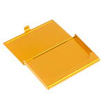 Визитница карманная металлическая с гравюрой Герба России в подарочной коробке Gold Metal Business Card Holders варинант исполнения - 2 | Loft Concept в Красноярске