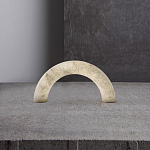 Прикроватная лампа из мрамора в форме дуги Rainbow Light варинант исполнения - 2 | Loft Concept в Красноярске