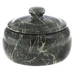 Сахарница из натурального камня Змеевик Stone Sugar Bowls варинант исполнения - 7 | Loft Concept в Красноярске