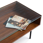 Журнальный стол с витриной Alard Coffee Table варинант исполнения - 4 | Loft Concept в Красноярске