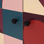 Прикроватная тумба с изображением на ящике Elise Nightstand варинант исполнения - 4 | Loft Concept в Красноярске