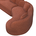 Модульный диван Calypso с кушеткой варинант исполнения - 5 | Loft Concept в Красноярске