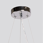 Люстра круглая с подвесными прямоугольными пластинами из стекла Glacier Panels варинант исполнения - 10 | Loft Concept в Красноярске