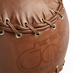 Дизайнерский кожаный пуф в виде бейсбольного мяча Poltronova Joe Ball Pouf варинант исполнения - 3 | Loft Concept в Красноярске