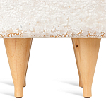 Керамический столик на деревянных ножках «Квадро» варинант исполнения - 6 | Loft Concept в Красноярске