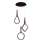 Подвесной светильник с геометрическими источниками света Geometric Architecture of Light варинант исполнения - 3 | Loft Concept в Красноярске