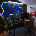 Гипсовая 3D панель с принтографией PM-52 варинант исполнения - 1 | Loft Concept в Красноярске