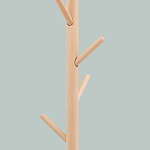 Напольная вешалка из массива бука Branches Hangers Light варинант исполнения - 3 | Loft Concept в Красноярске