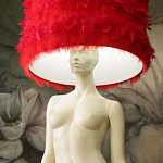 Лампа MANNEQUIN LAMP с абажуром изгибы тела варинант исполнения - 12 | Loft Concept в Красноярске