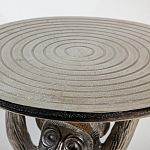 Столик с подстольем в виде обезьянки Bombay Nickel варинант исполнения - 3 | Loft Concept в Красноярске